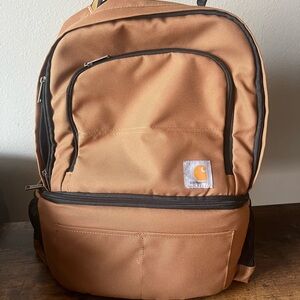Carhartt Tan Cooler Backpack with Black Accents